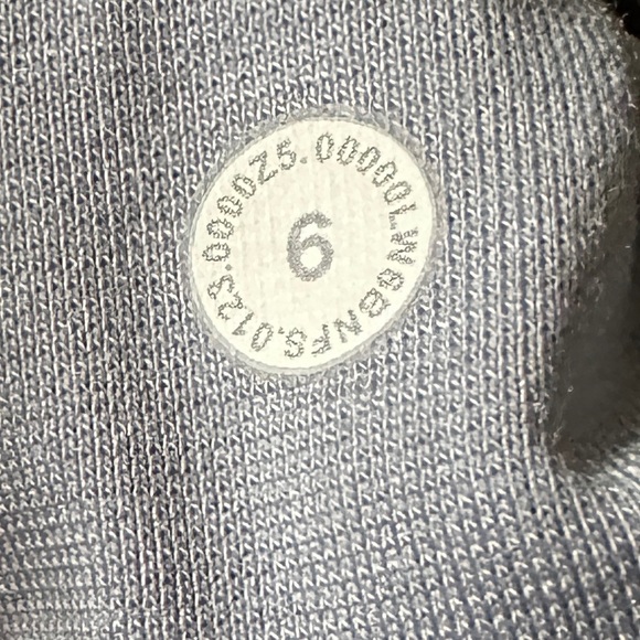 Lululemon Athletica Fast and Free High rise Crop Concrete Blue Size 6 - Picture 7 of 8